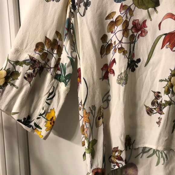 Zara Women botanical high low top - Picture 3 of 4